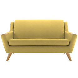 G Plan Vintage The Fifty Five Small 2 Seater Sofa Tonic Mustard